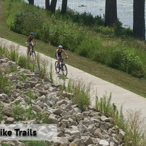 Biking in Cedar Falls